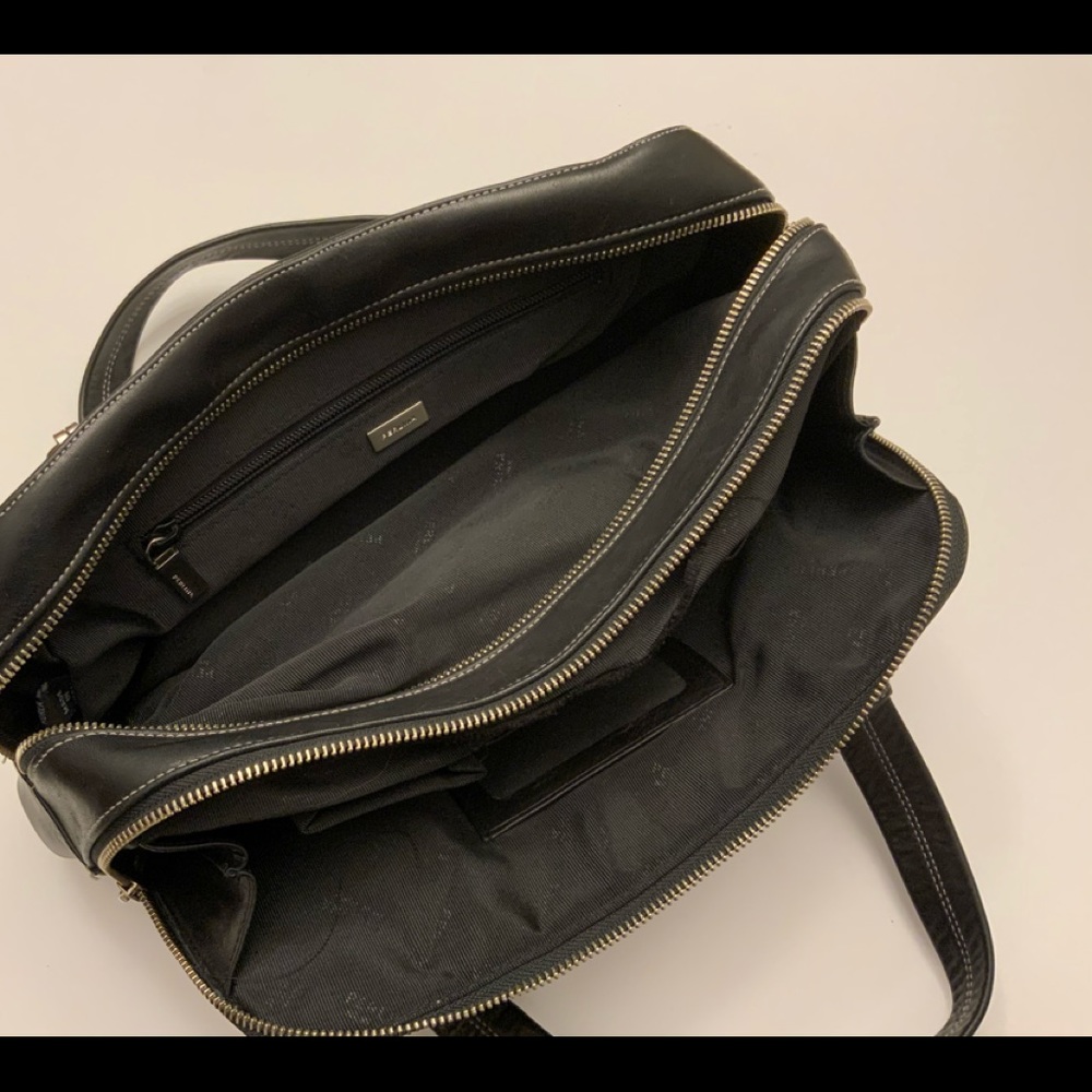Perlina baguette/barrel Leather purse - Picture 3 of 3